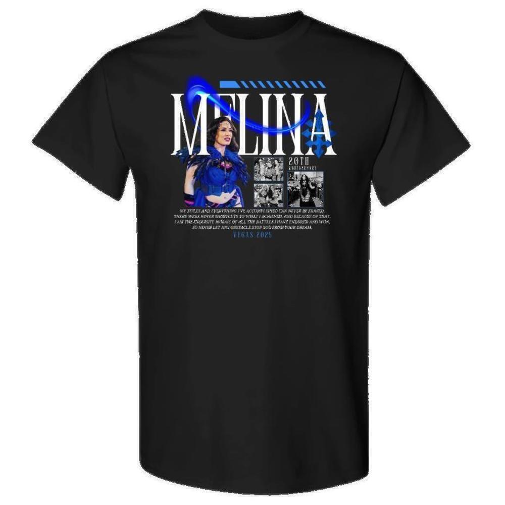 Melina 20th Anniversary Wrestling Fan Graphic Unisex T-Shirt